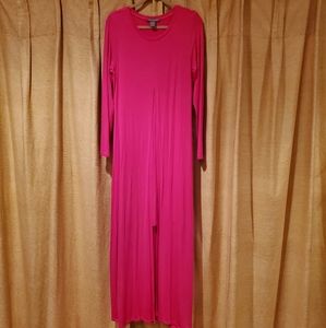 The Ultimate Fushia Maxi Dress, Size M/L